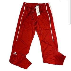 ADIDAS W UTILITY POWER RED TRACK PANTS